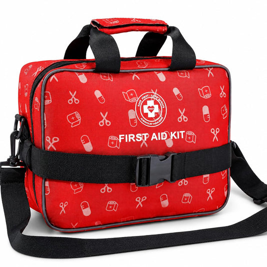 All-in-One Premium 530 Piece Emergency First Aid Kit, Large Medical Kit for Home, Car, Camping, Travel, Hiking, Sports & Outdoor