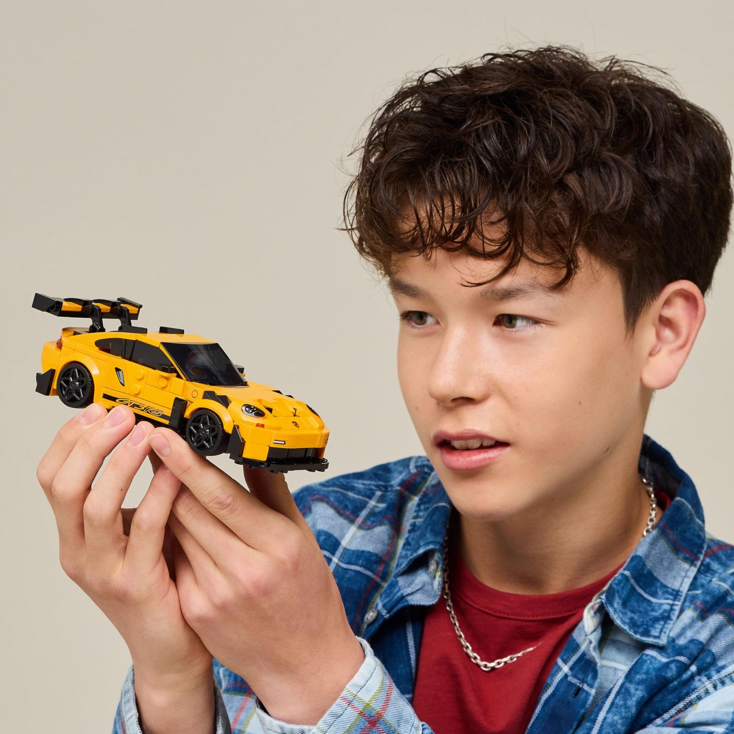 LEGO Speed Champions Porsche 911 GT3 RS Super Car Toy - Model Kit & Pretend Play Toy for Boys & Girls, Ages 9+ - Sports Car Building Set for Kids & Racing Fans - Gift Idea for Birthdays - 77239