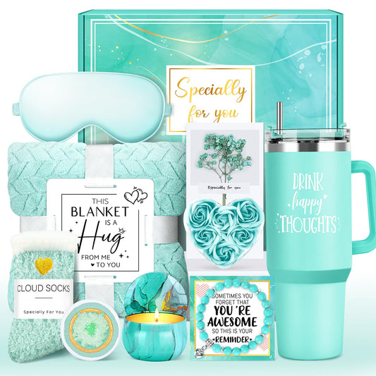 Gift Baskets for Women Birthday Gifts for Women Unique Get Well Gift for Woman Luxury Self Care Gifts for Woman Get Better Soon Care Package Set for Her Spa Kit Box for Girlfriend, Best Friends, Mom
