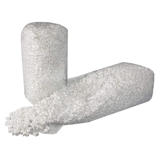 UBMOVE White Packing Peanuts, 7 Cu Ft, Void Filling Regular Packing Peanuts, S Shaped Cushion For Shipping, Moving & Storage, Protect Fragile Items
