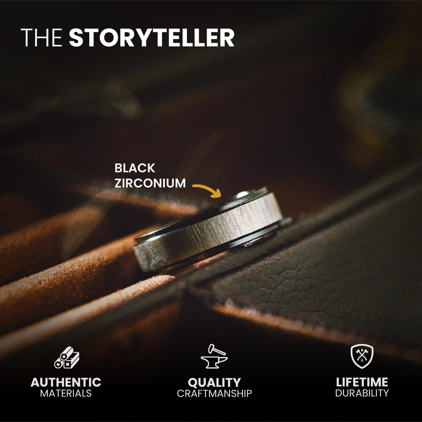 Manly Bands The Storyteller - Size 7