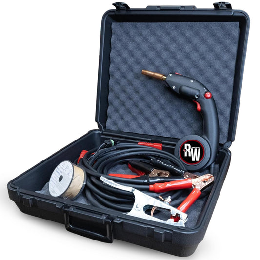 ReadyWelder by Broco Portable Welding Machine, Car Battery Powered Gas MIG Welder, On-the-Go Welding for Steel, Aluminum & More, Includes Carrying Case