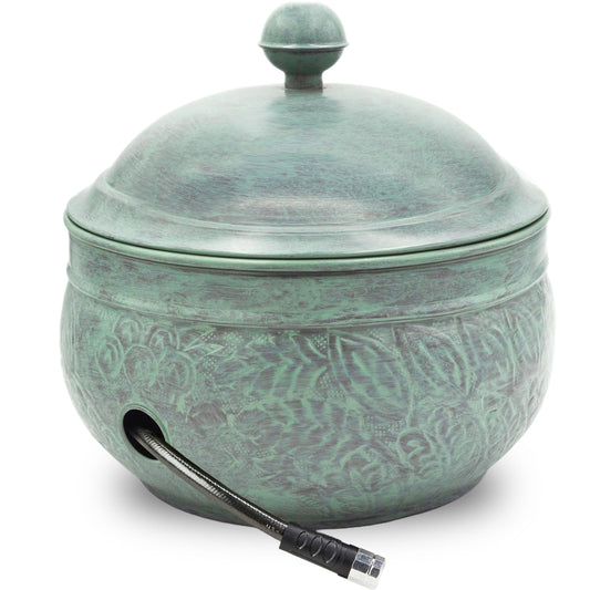 Key West Hose Pot with Lid - Blue Verde by Good Directions