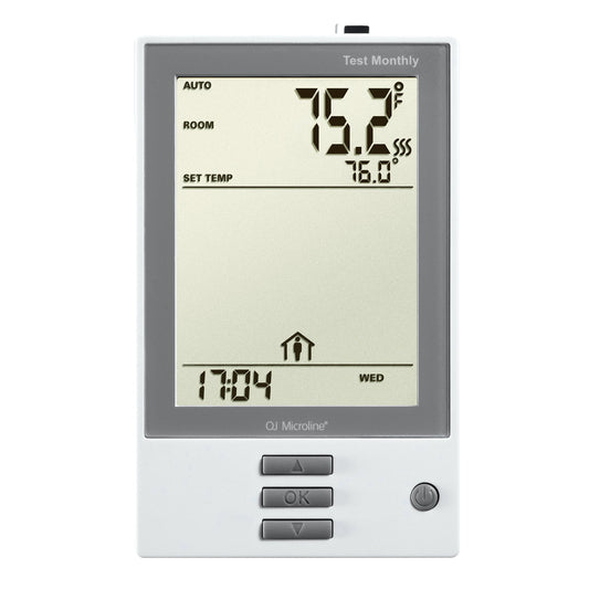 WarmlyYours, OJ Electronics UDG-4999 nHance Programmable Thermostat, with Floor Sensor, Class A GFCI , (White)