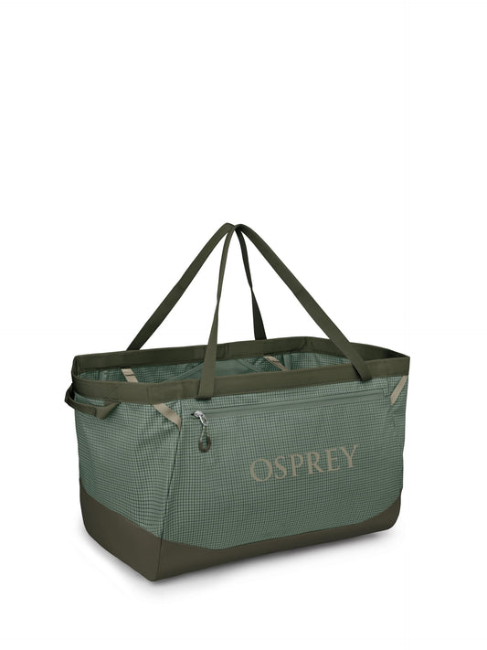Osprey Transporter 60L Heavy Duty Gear Tote, Pine Leaf
