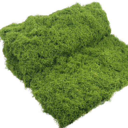 FAICOIA Fake Moss for Crafts 39" x 39" Faux Moss Mat for Plants Indoor Green Artificial Moss Rug for Decorating Planters Crafts DIY Table Centerpieces Fairy Garden Floral Wedding 100 x 100cm
