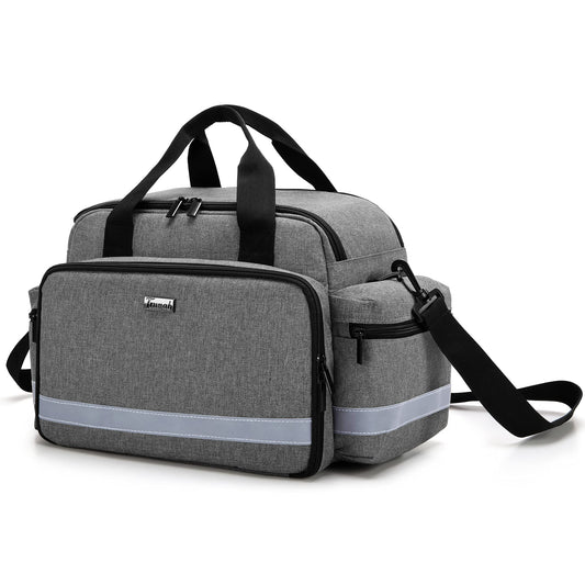 Trunab Home Health Nurse Bag Medical Bag Organizer with Handle and Shoulder Strap for Home Visit, Travel, Nursing Student