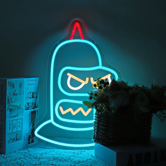 Bkuupau Neon Sign, Neon Signs for Wall Decor - Dimmable LED Light Signs Home Decor for Bedroom, Man Cave, Gaming Room, Party, Club, Bar Decoration - Christmas Halloween Easter Gift