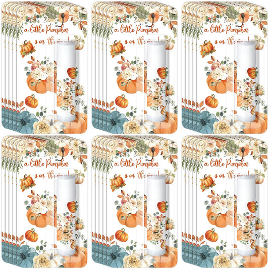 30 Pack Fall Little Pumpkin Baby Shower Games Prizes Gifts Bulk Pumpkin Pie Scented Lip Balms Favors for Boys Girls Gender Reveal Decorations Halloween Autumn Thanksgiving Baby Shower Bags Stuffer