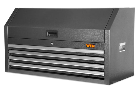 Wen 42-Inch Premium Tool Chest with Heavy Duty 21-Gauge Powder-Coated Steel Construction and Onboard Charging Station (GG421T)