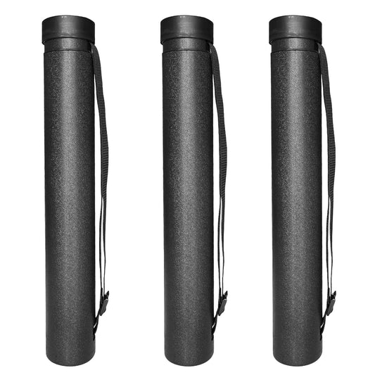 Ecjiuyi 3Pack Poster Tube with Strap,Expandable Blueprint Art Mailing Transport Carrier Tubes Holders Storage,Expands from 22 to 38 inches