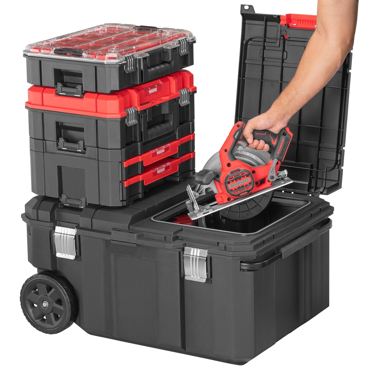 CRAFTSMAN VERSASTACK 30 Gallon Quick-Access Rolling Tool Chest (CMST17870)