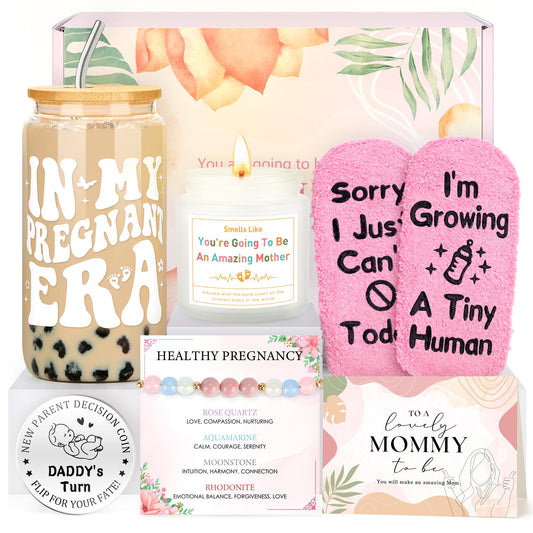 Pregnancy Gifts for Expecting Moms Thoughtful Gifts for New Moms Gift Basket for Mom To Be Gift for Pregnant Women Friend Pregnancy Announcement Presents for First Time Mom, New Mama, Mommy To Be