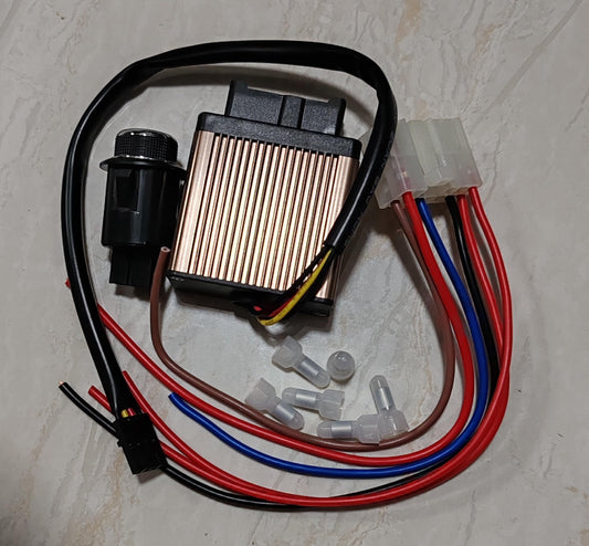 12V Single Ventilation Switch Controller - Car Seat Cooling/Heating Retrofit Kit (Ventilation)