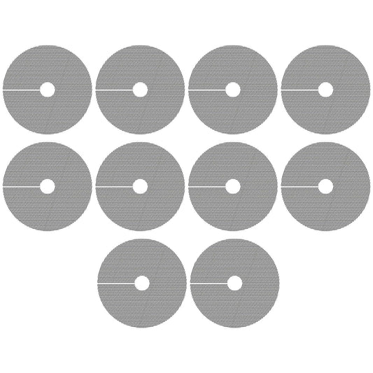 Toyosport 10 Pcs Plant Pot Grids,12 Inch Plant Soil Covers, Round Protectors for Indoor Plants, Plant Protector from Cats Indoor, Adjustable for Various Pot Sizes