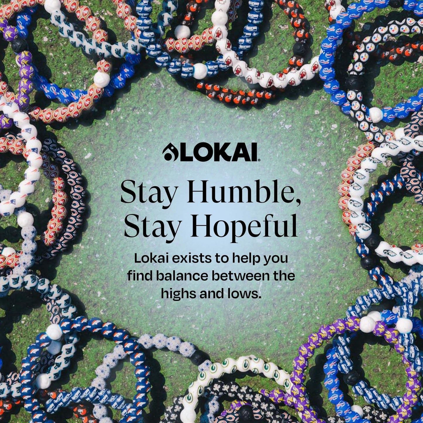 Lokai Collegiate Silicone Beaded Bracelet for Women & Men (Ohio State University, Medium) - Stylish & Colorful Bead Bracelet Fashion Jewelry - Bangle Slide-On Style Over Wrist for Comfortable Fit