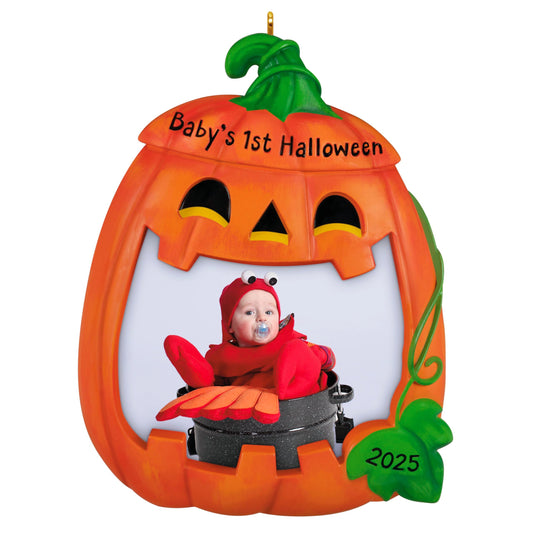 Hallmark Keepsake Halloween Ornament 2025, Baby's First Halloween 2025 Photo Frame, Halloween Decorations